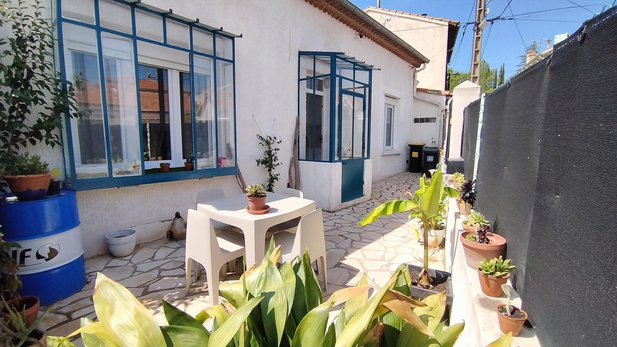 Villa Charmante Maison T2 De Plein Pied Avec Exterieur Calme Aux Arenes Béziers Exterior foto